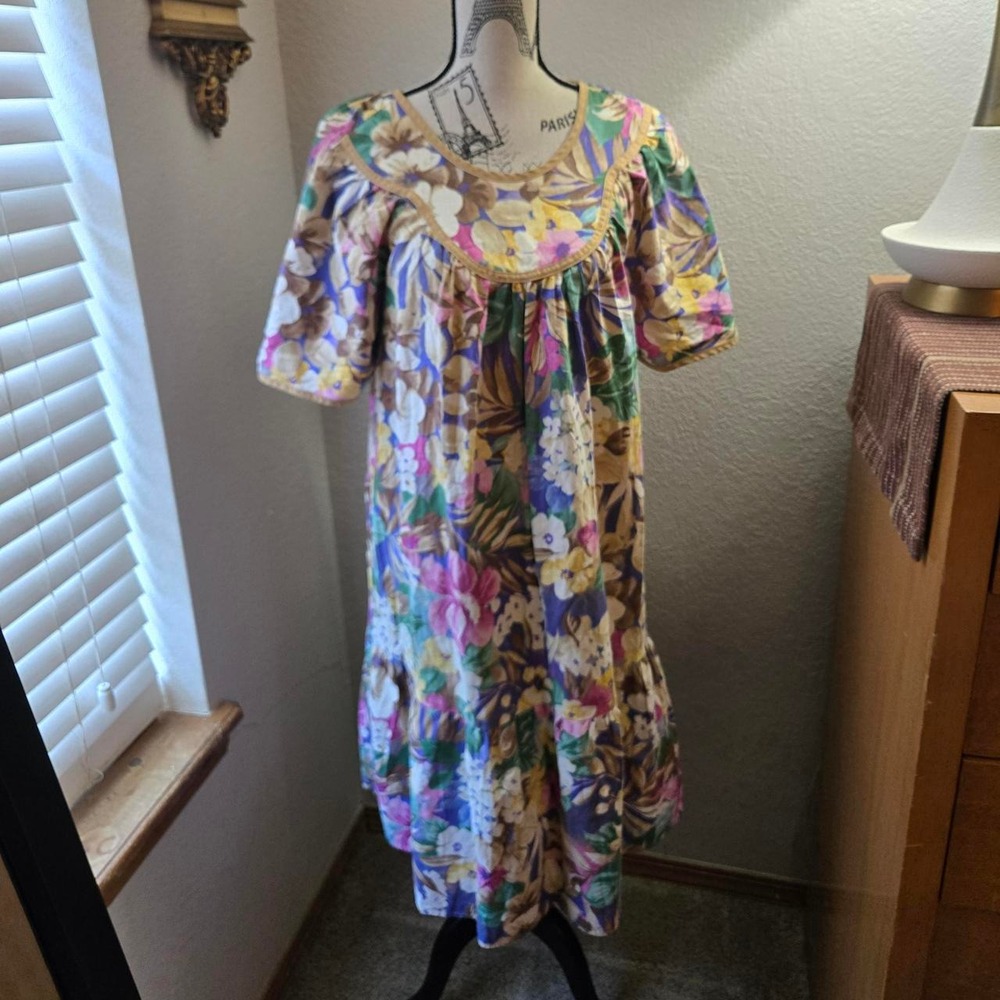 Housedress from 80s/90s by Colors by Appel